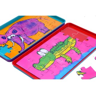 Gra magnetyczna podróżna The Purple Cow - Puzzle