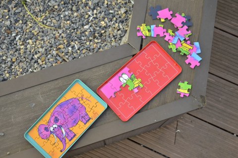 Gra magnetyczna podróżna The Purple Cow - Puzzle