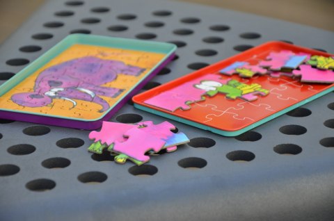 Gra magnetyczna podróżna The Purple Cow - Puzzle