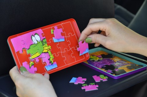 Gra magnetyczna podróżna The Purple Cow - Puzzle