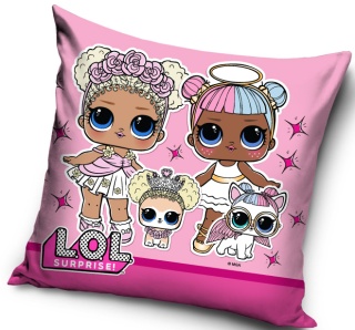 LOL L.O.L. SURPRISE POSZEWKA NA PODUSZKĘ 40x40