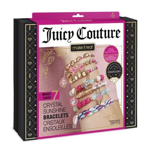 Make it real - Zestaw do tworzenia bransoletek - Juicy Couture x Swarovski
