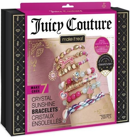 Make it real - Zestaw do tworzenia bransoletek - Juicy Couture x Swarovski