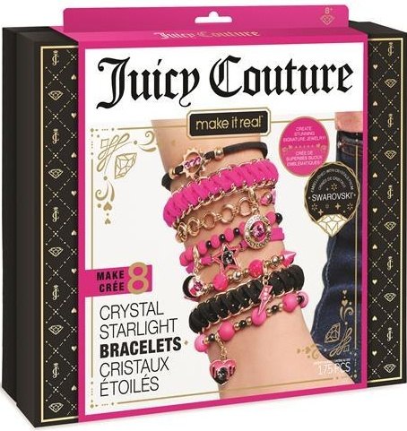 Make it real - Zestaw do tworzenia bransoletek - Juicy Couture x Swarovski