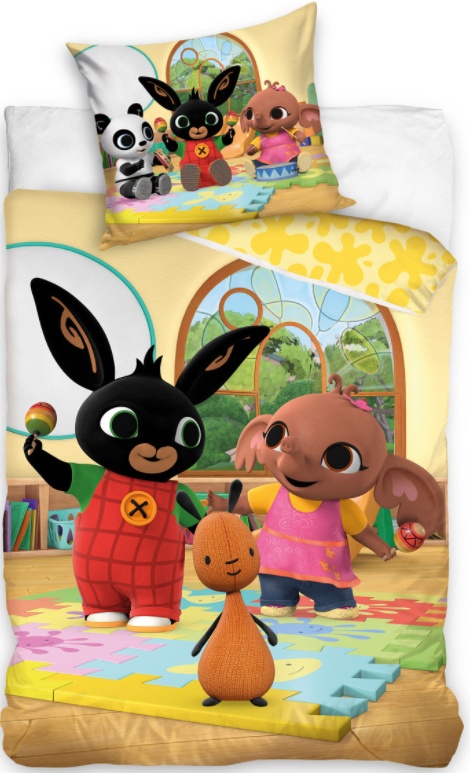 POŚCIEL BING DZIECIECA BAWEŁNA 140X200 KRÓLIK BING