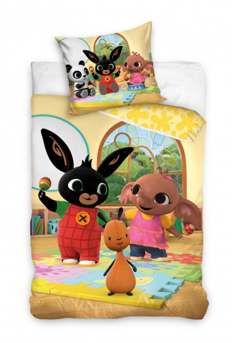 POŚCIEL BING DZIECIECA BAWEŁNA 140X200 KRÓLIK BING