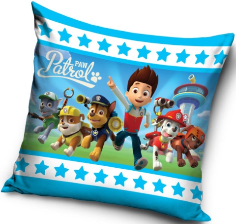 PSI PATROL POSZEWKA NA PODUSZKĘ DLA DZIECI 40x40