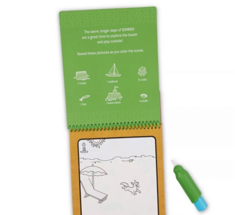 KOLOROWANKA WODNA WATER WOW MALOWANKA MELISSA