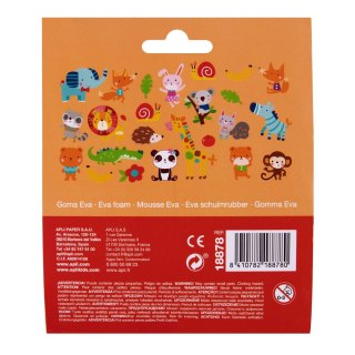 Naklejki z pianki EVA Apli Kids - Zwierzęta 24 szt.