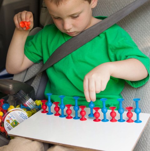 Fat Brain Przyssawki Squigz Mini Klocki 75 el