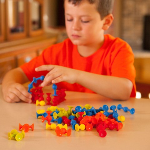 Fat Brain Przyssawki Squigz Mini Klocki 75 el
