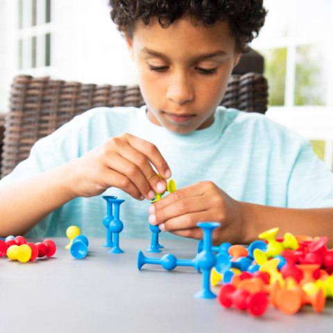 Fat Brain Przyssawki Squigz Mini Klocki 75 el