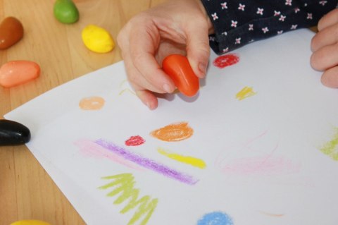 Kredki Crayon Rocks w bawełnianym woreczku - 8 kolorów