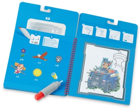 PSI PATROL KOLOROWANKA WODNA WATER WOW MELISSA