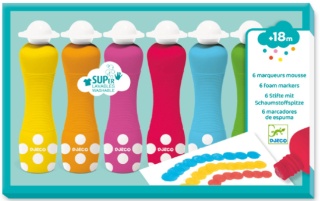 DJECO MARKERY STEMPELKOWE PIANKOWE DLA MALUCHÓW