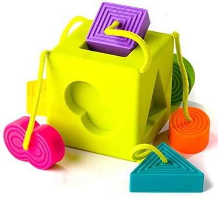 KOSTKA SORTER GRYZACZEK OombeeCube FAT BRAIN TOYS