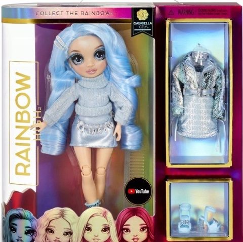 Rainbow High LALKA modowa Gabriella Icely