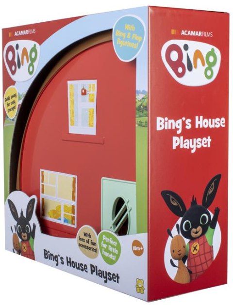 BING DUŻY DOMEK PIĘTROWY FIGURKI FLOP BING MEBLE