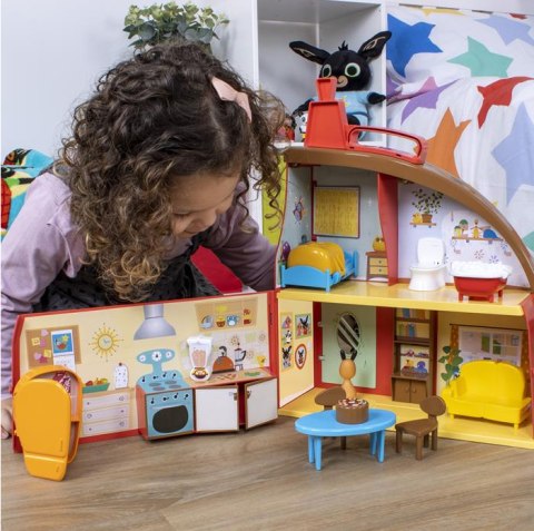BING DUŻY DOMEK PIĘTROWY FIGURKI FLOP BING MEBLE