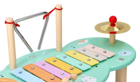MUZYCZNY STOLIK EDUKACYJNY DLA DZIECI ADAM TOYS 3+