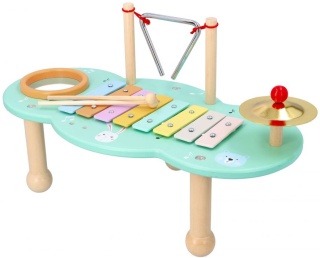 MUZYCZNY STOLIK EDUKACYJNY DLA DZIECI ADAM TOYS 3+