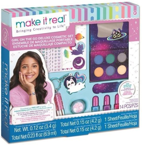 Make it real Zestaw kosmetyczny Galaxy +breloczek