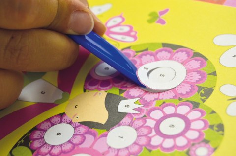 Zestaw artystyczny kalkomanii z folią Apli Kids Księżniczki