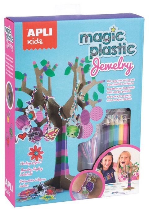 Zestaw z magicznym plastikiem Apli Kids Biżuteria
