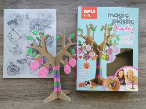 Zestaw z magicznym plastikiem Apli Kids Biżuteria