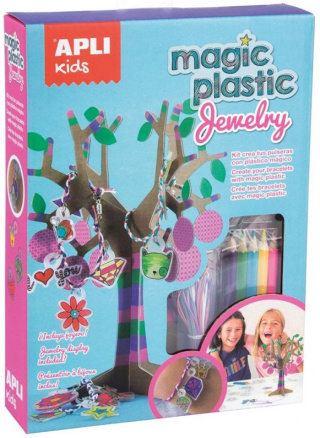 Zestaw z magicznym plastikiem Apli Kids Biżuteria