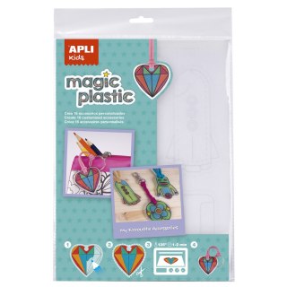Magiczny plastik przezroczysty Apli Kids 4 arkusze