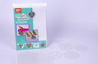 Magiczny plastik przezroczysty Apli Kids 4 arkusze