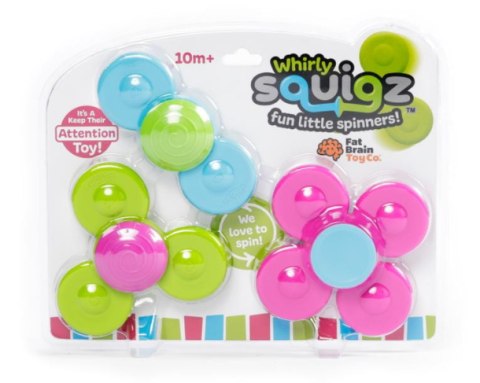 FAT BRAIN TOYS WIRUJĄCE PRZYSSAWKI WHIRLY SQUIGZ