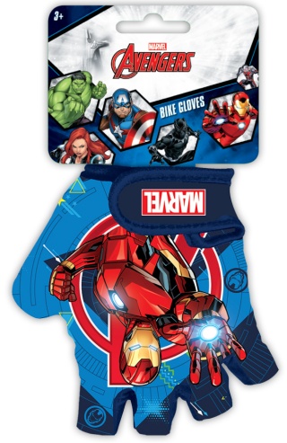 KASK NA ROWER RĘKAWICZKI OCHRANIACZE AVENGERS