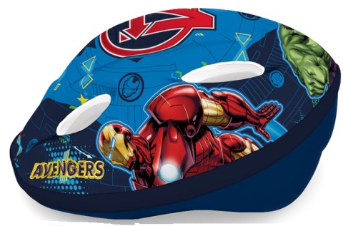 KASK NA ROWER RĘKAWICZKI OCHRANIACZE AVENGERS