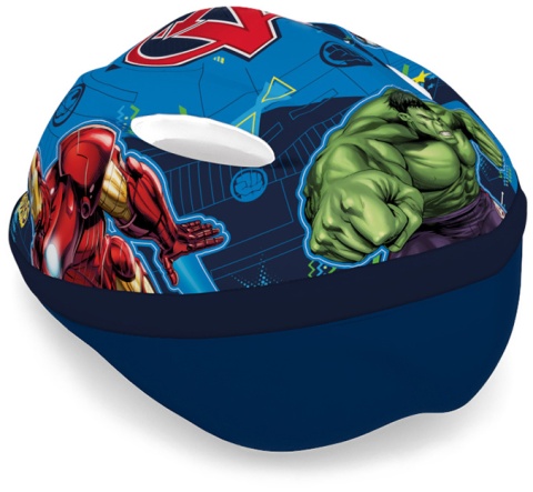 KASK NA ROWER RĘKAWICZKI OCHRANIACZE AVENGERS