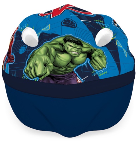 KASK NA ROWER RĘKAWICZKI OCHRANIACZE AVENGERS