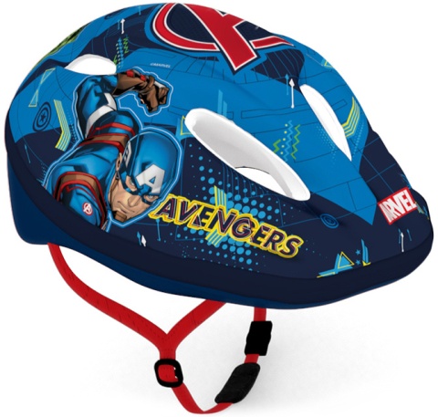 KASK NA ROWER RĘKAWICZKI OCHRANIACZE AVENGERS