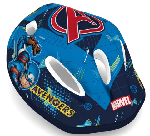 KASK NA ROWER RĘKAWICZKI OCHRANIACZE AVENGERS