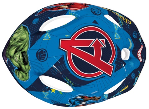 KASK NA ROWER RĘKAWICZKI OCHRANIACZE AVENGERS