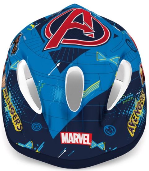 KASK NA ROWER RĘKAWICZKI OCHRANIACZE AVENGERS