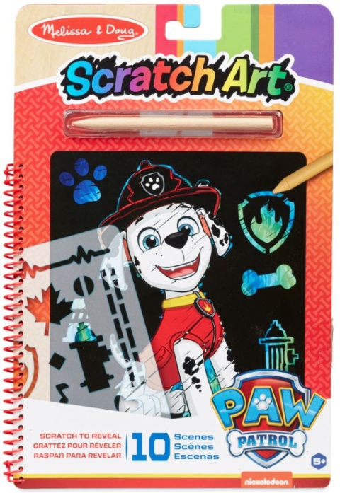 Wydrapywanka zdrapka z szablonem PSI PATROL