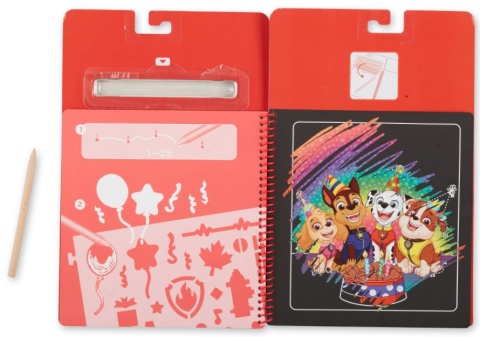 Wydrapywanka zdrapka z szablonem PSI PATROL