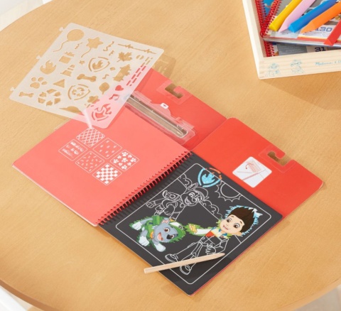 Wydrapywanka zdrapka z szablonem PSI PATROL