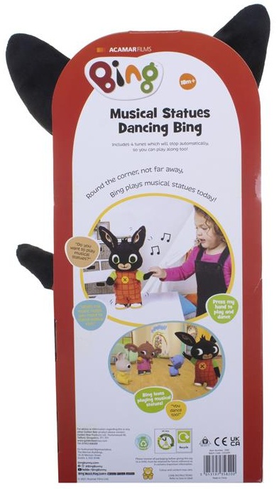 BING ROZTAŃCZONY KRÓLIK INTERAKTYWNA PRZYTULANKA