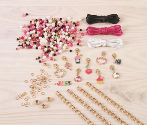 Make it real - Zestaw do tworzenia bransoletek - Juicy Couture Pink and Precious