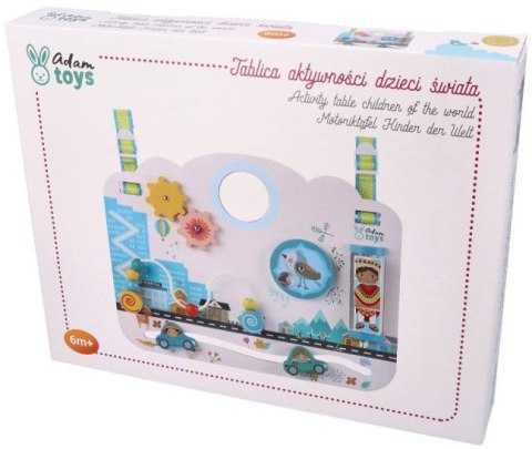 ADAM TOYS SENSORYCZNA TABLICA MANIPULACYJNA