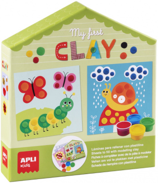 Mój pierwszy zestaw artystyczny Apli Kids - Plastelina