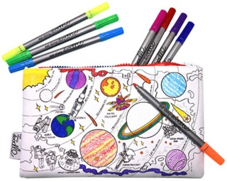 PIÓRNIK DO MALOWANIA KOLOROWANIA EATSLEEPDOODLE