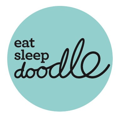 PIÓRNIK DO MALOWANIA KOLOROWANIA EATSLEEPDOODLE